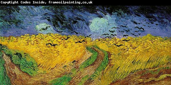 Vincent Van Gogh Wheat Field with Crows